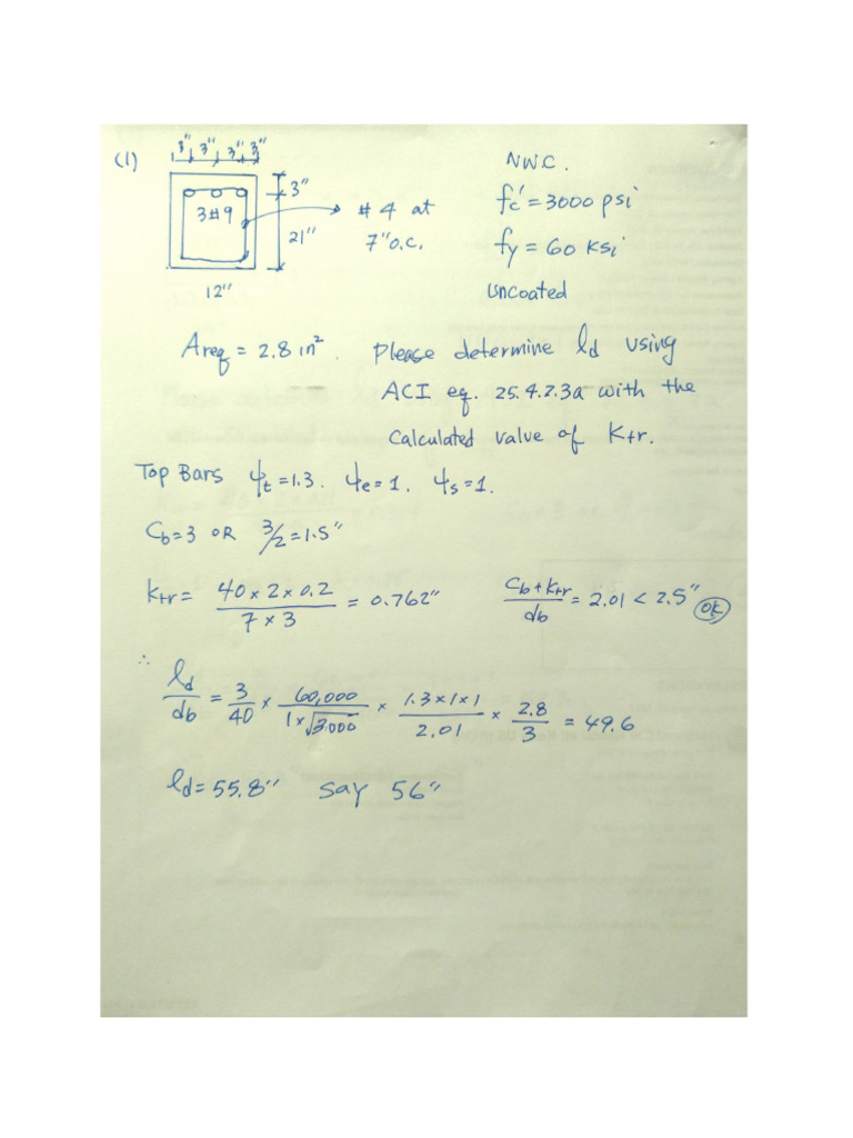 Development Length | PDF