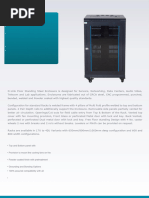 42U 800x1000 Rack Datasheet | PDF | Computers | Technology & Engineering