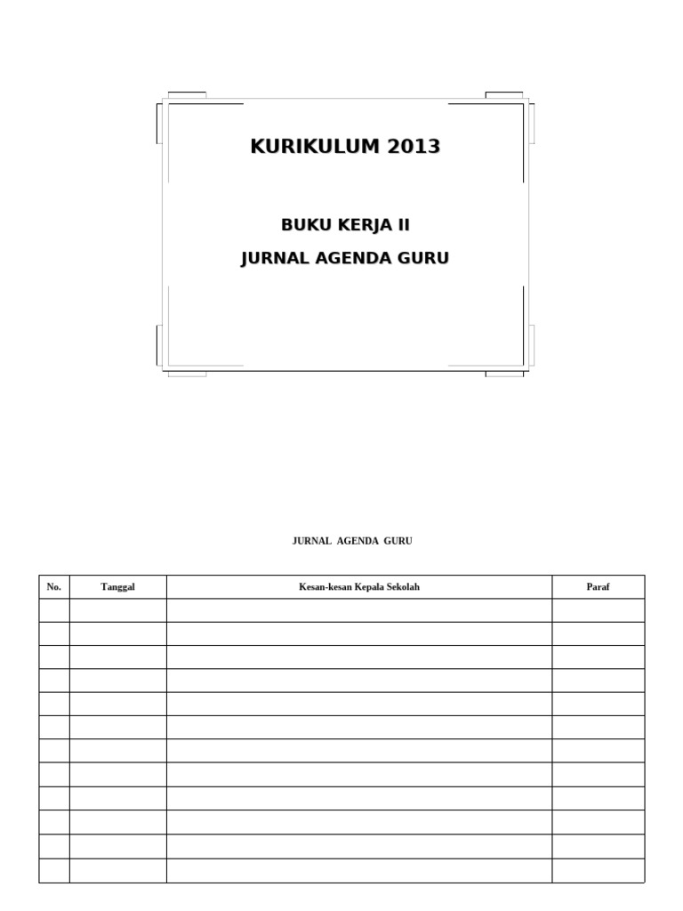 Jurnal Guru Mengajar FIX 2024 | PDF