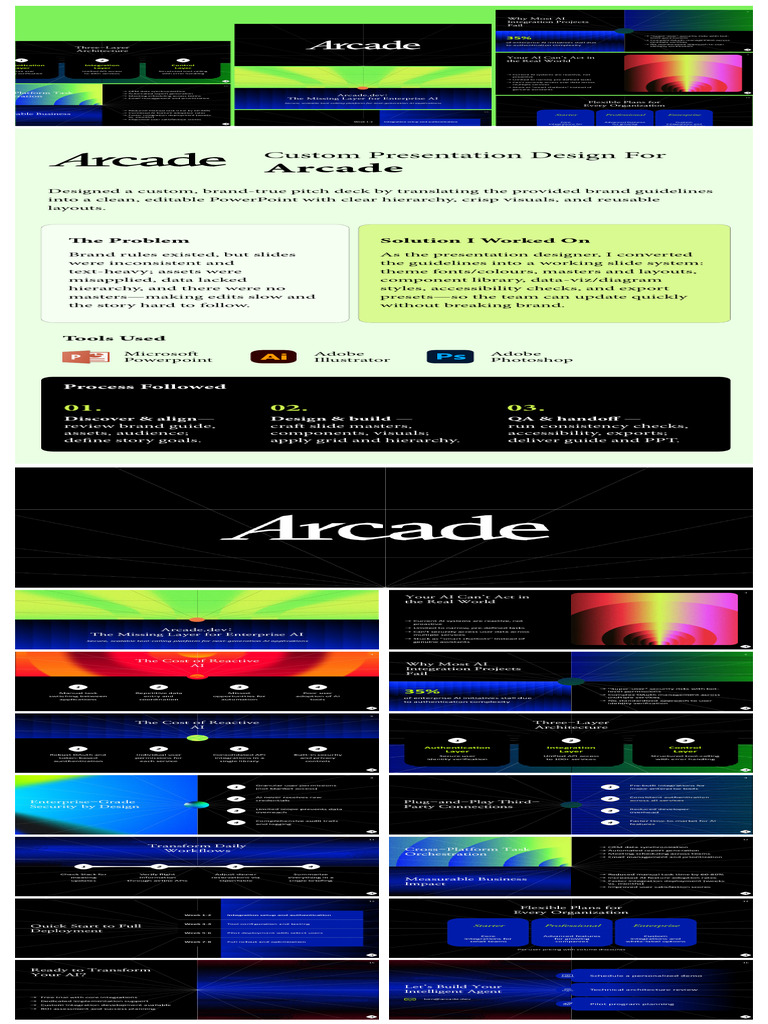 Custom PowerPoint Design for Arcade | PDF