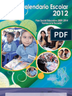 CALENDARIO Escolar 2012