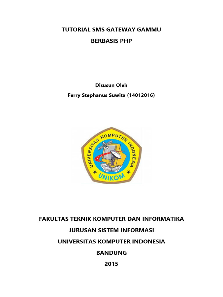 Tutorial SMS Gateway Gammu PHP | PDF