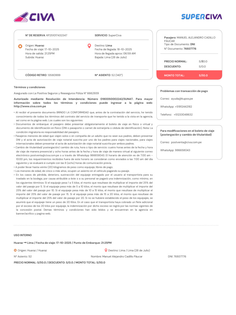 Civa TS251017432347 PDF | PDF
