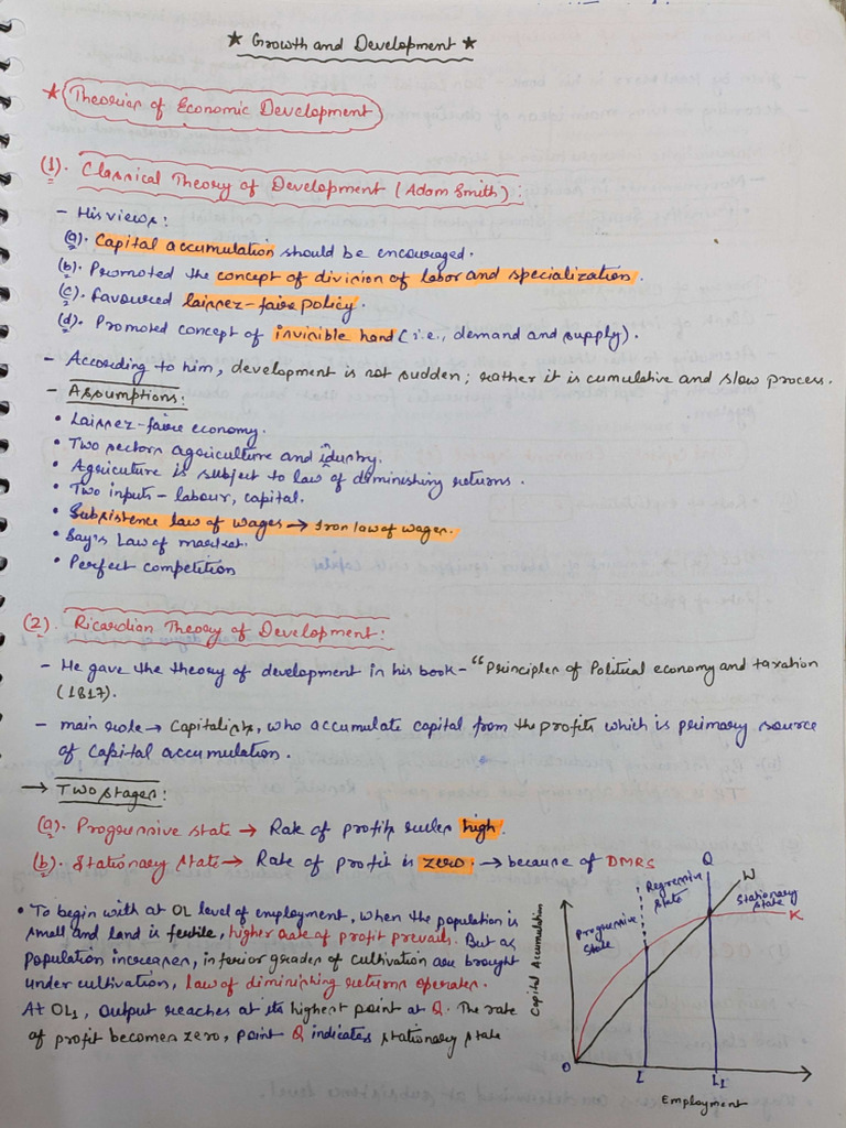 Growth & Dev Revision Notes | PDF