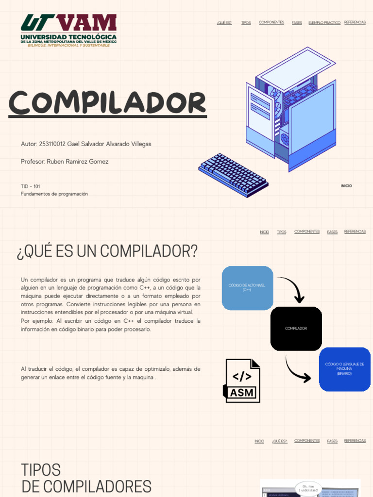 Fundamentos del Compilador en C++ | PDF | Compilador | Ingeniería de ...