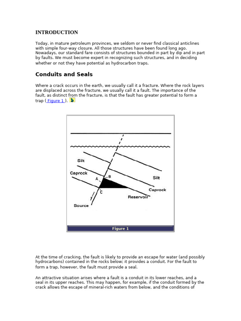 Fault Traps in Hydrocarbon Exploration | PDF | Petroleum Reservoir ...