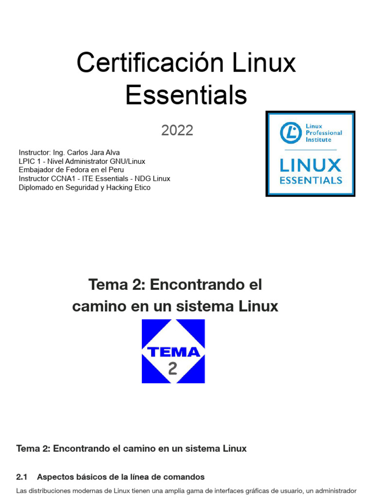 Navegación y Comandos en Linux | PDF | Archivo de computadora | Shell ...