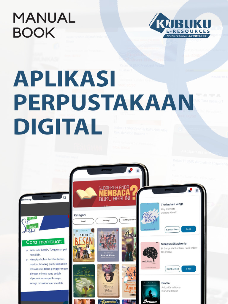 Panduan Aplikasi Perpustakaan Digital | PDF