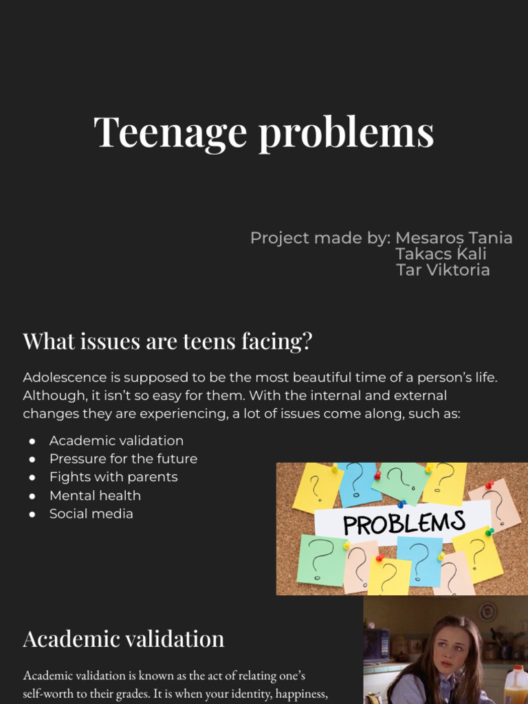 Navigating Teenage Challenges | PDF | Adolescence | Mental Health