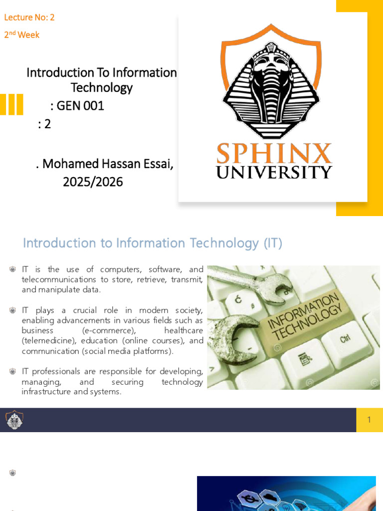Introduction to Information Technology Guide | PDF | Cloud Computing ...