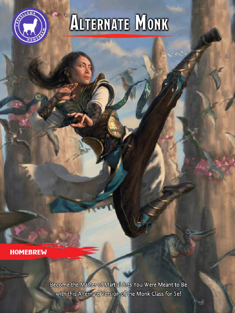 Alternate Monk Class v3.1.1 | PDF