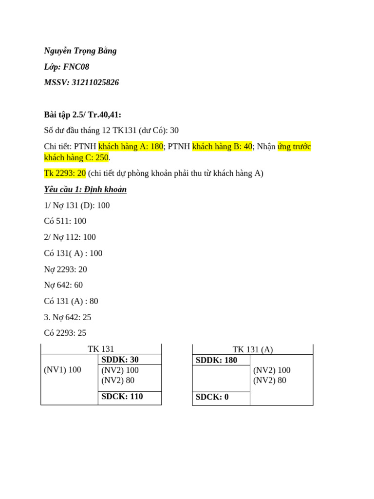 Bai Tap 2.5 TR 40 41 | PDF