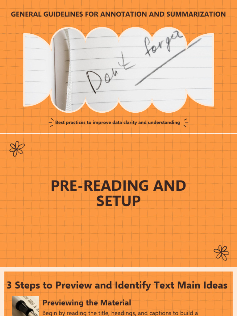 Data Clarity: Annotation Best Practices | PDF | Annotation | Word