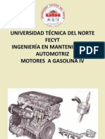 MOTORES A GASOLINA IV (Inyección Directa)