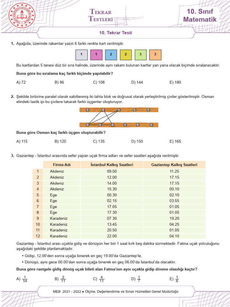 10 Mat 10 | PDF