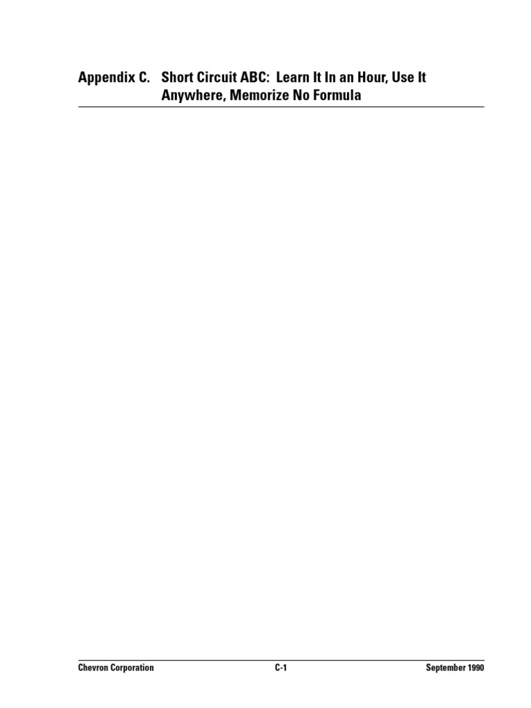 (C) Short Circuit ABC | PDF