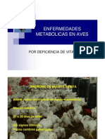 Enfermedades metabólicas aves déficit vitamina B