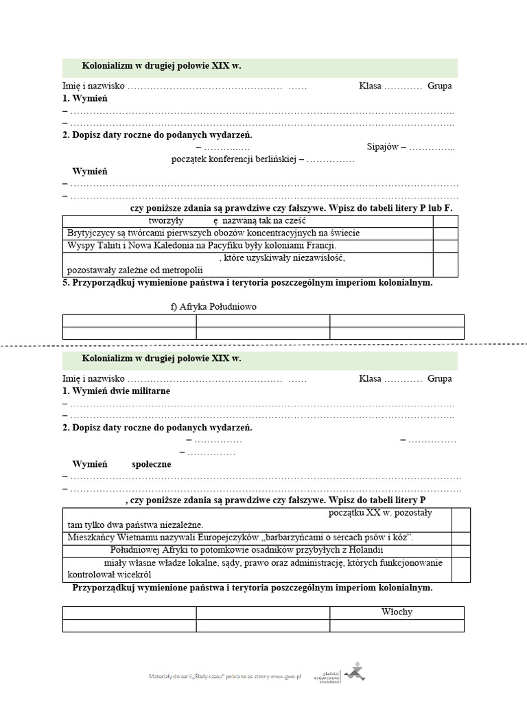 Rozdzial 17 Kartkowka Zakres Rozszerzony K 3 2 2 | PDF