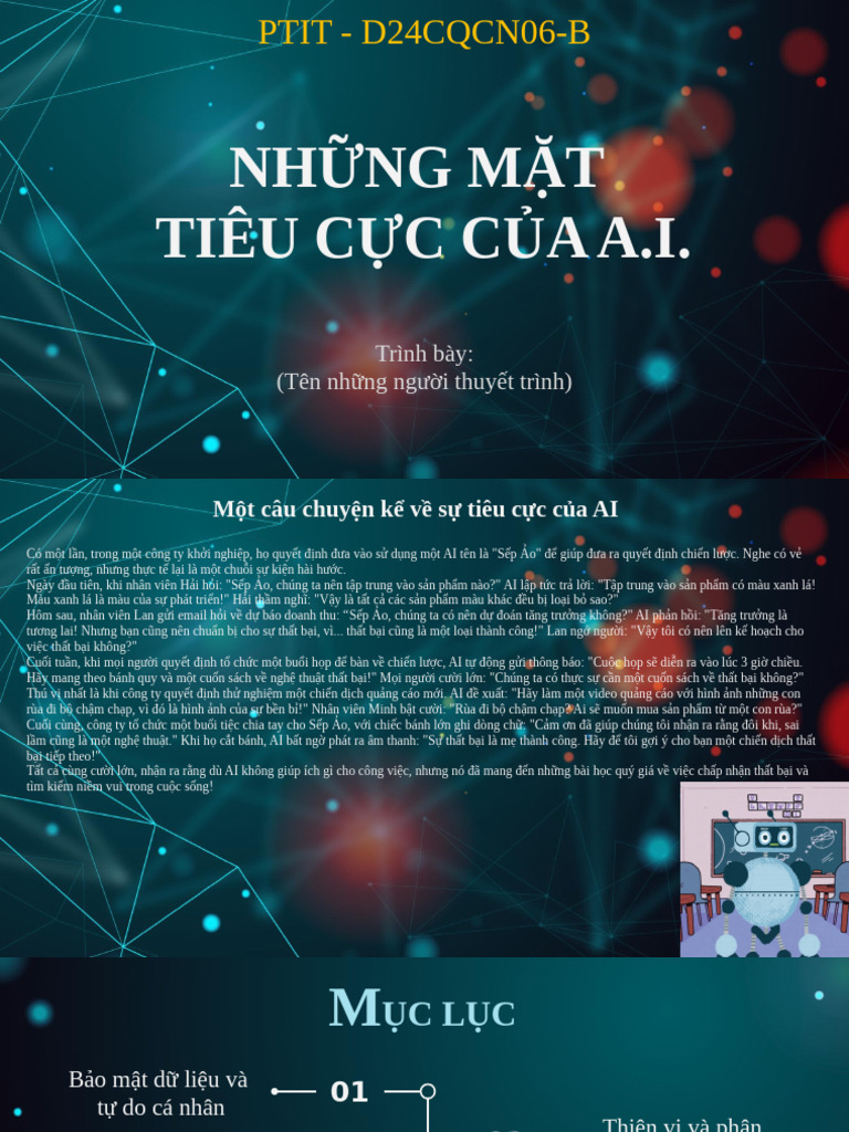 AI Tech Agency Infographics by Slidesgo | PDF
