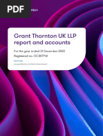 Grant Thornton UK LLP 2024 Accounts | PDF | Accounting | Corporations