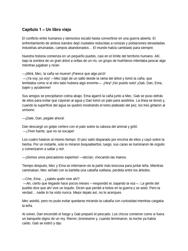 Guerra, magia y un libro misterioso | PDF