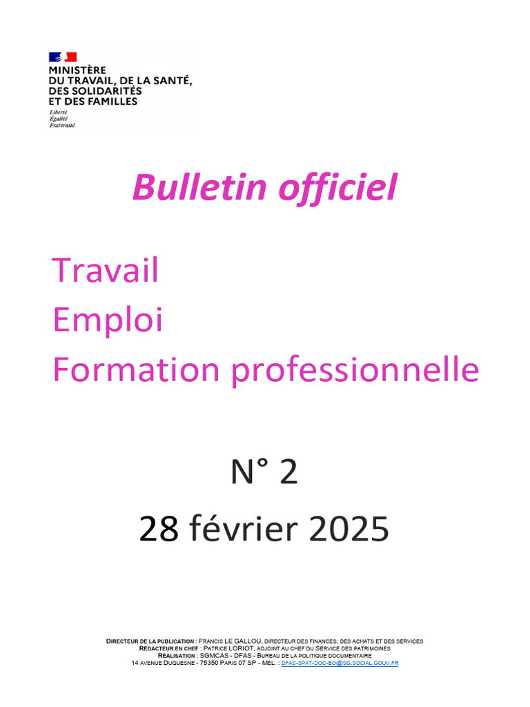 Délégation de gestion DGEFP 2025 | PDF | Comptabilité | Gestion des ...