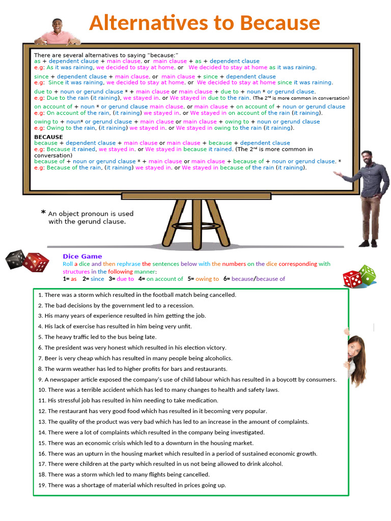Alternatives To Because 124327 | PDF | Clause
