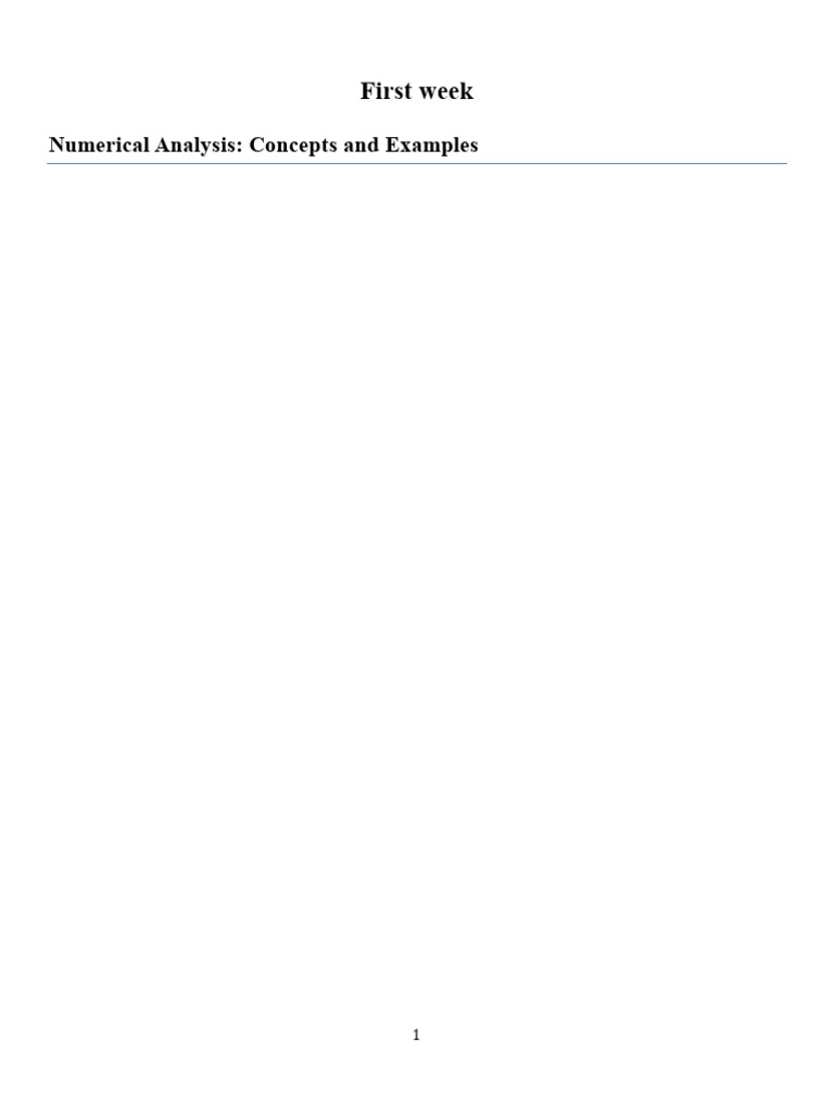 Numerical Analysis: Root Finding Methods | PDF | Numerical Analysis ...