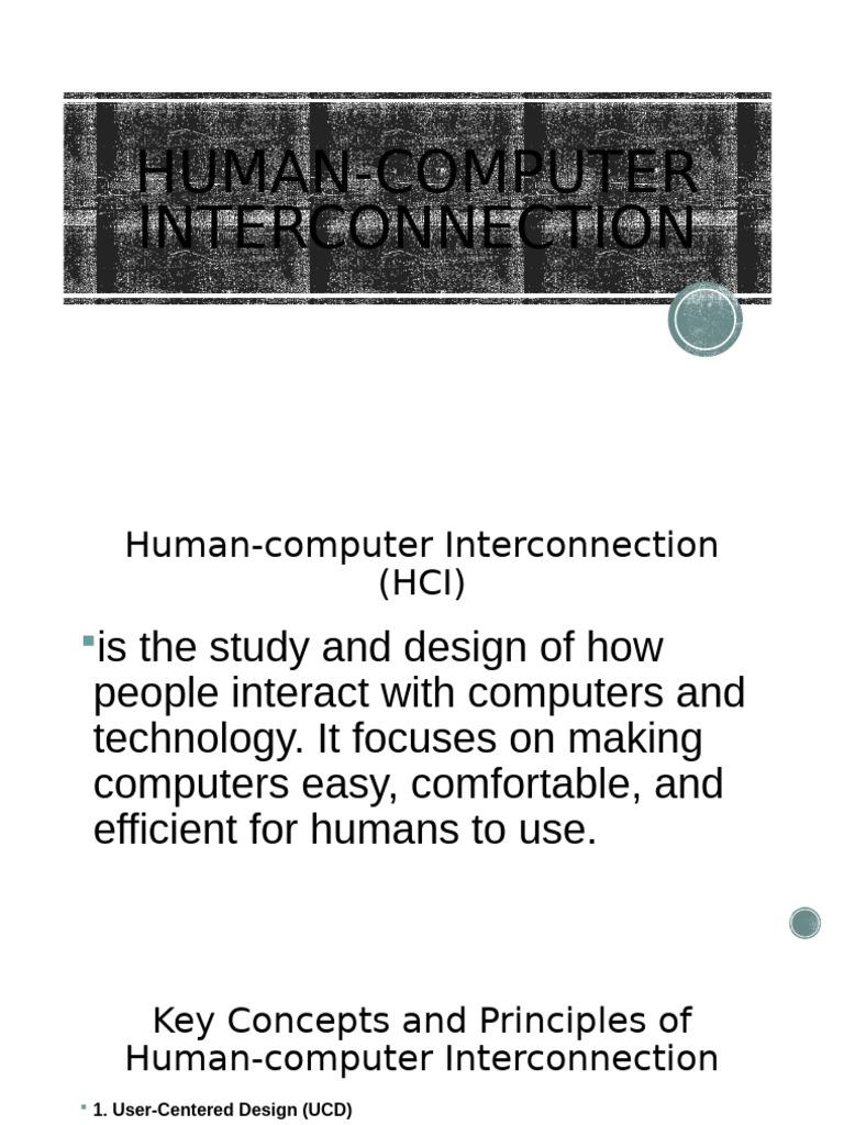 Human-Computer Interaction Principles | PDF | Programming Language ...