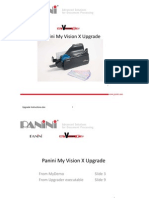 Panini My Vision X Upgrade Guide