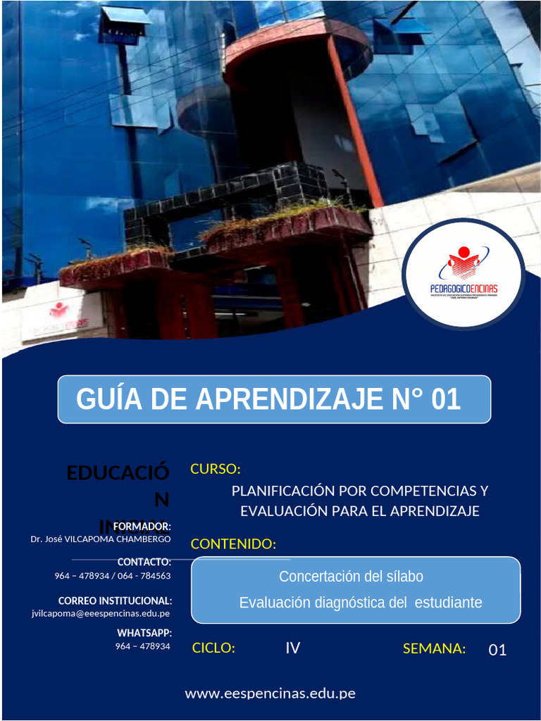 Guía de Aprendizaje Educación Inicial | PDF | Educación de la primera ...
