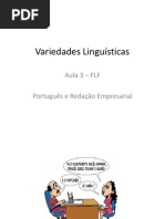 Variedades Linguísticas