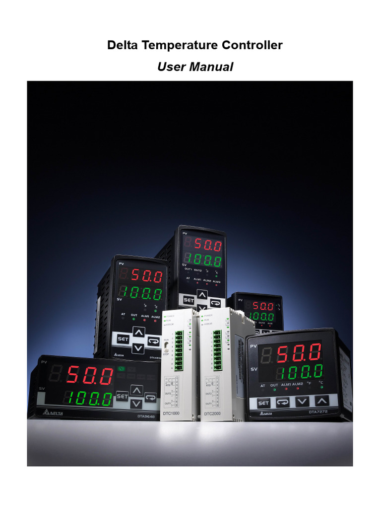 Delta Temperature Controller Manual | PDF | Parameter (Computer ...