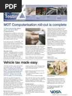 MOT Inspection Checklist Overview | PDF
