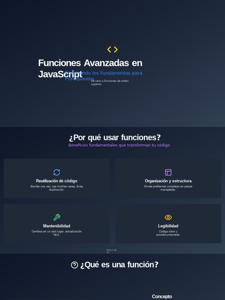 Funciones Avanzadas en JavaScript | PDF | Script Java | Devolución de ...