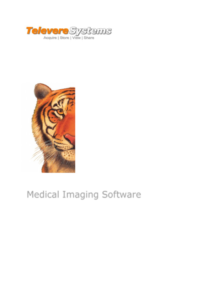 Tigerview 8 Chiropractic Manual | PDF | Software | Computing