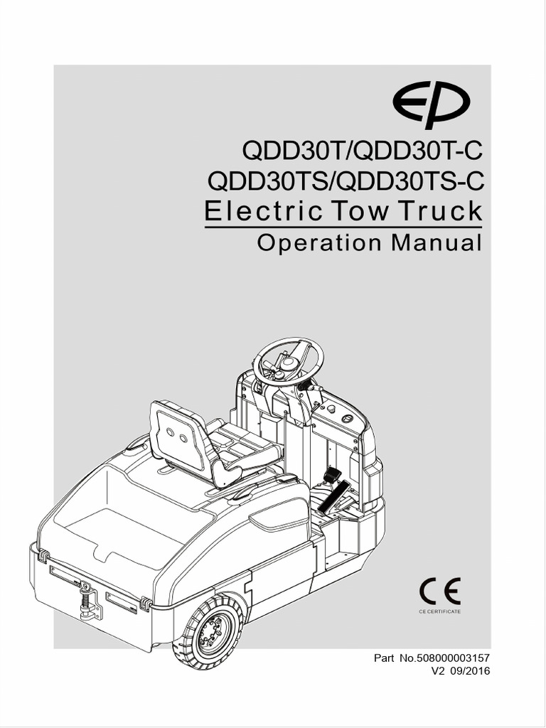 EP Equipment Tractor Operation Manual | PDF | Tractor | Trailer (Vehicle)