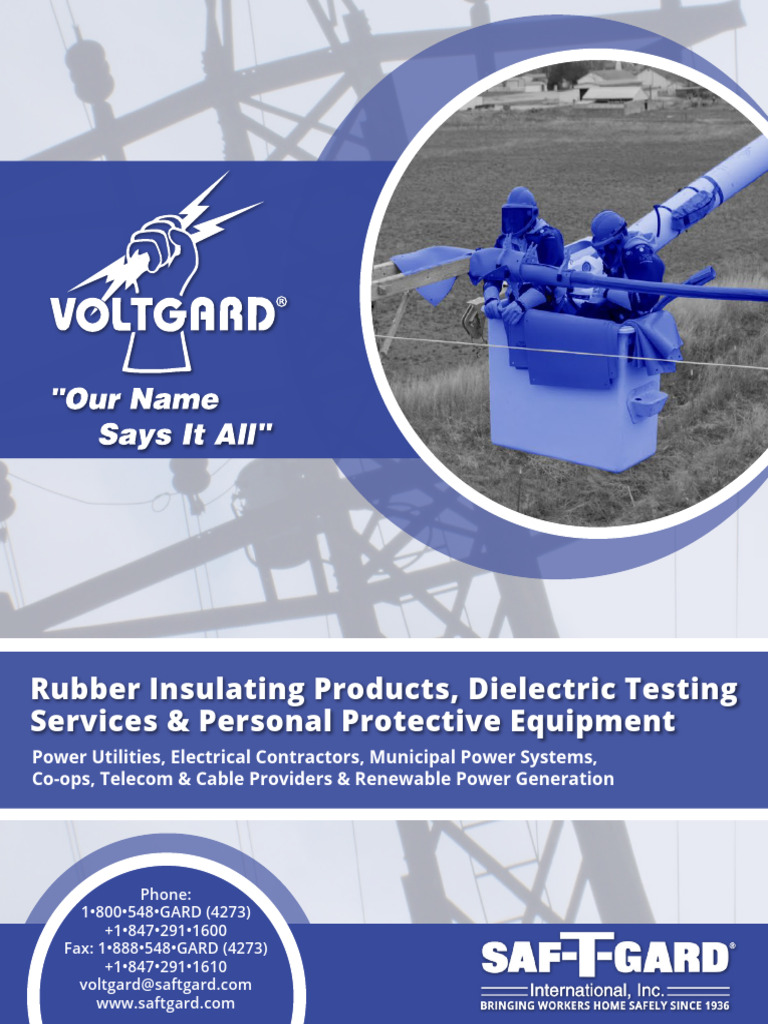 Voltgard Electric Safety Solutions | PDF | High Voltage | Insulator ...