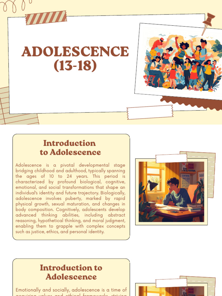 Presentation Adolescence Navigating Growth and Change | PDF ...