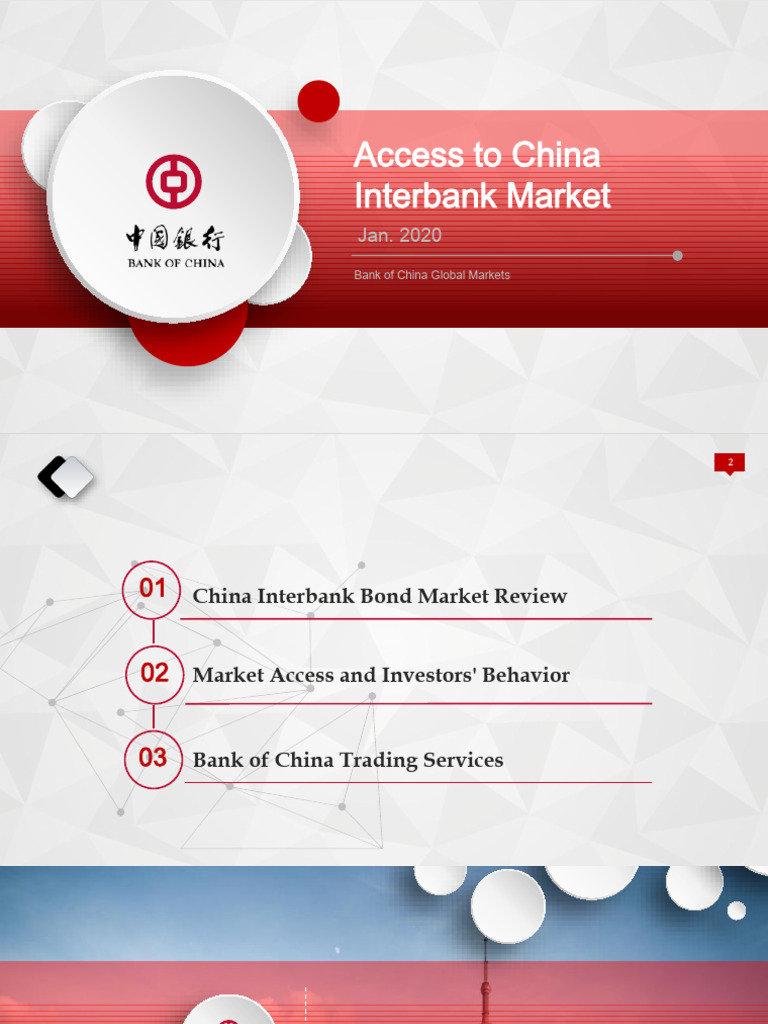 BOC Access+to+China+Interbank+Market+2020 | PDF | Bonds (Finance) | Banks