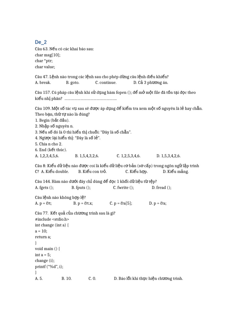 De 2 | PDF