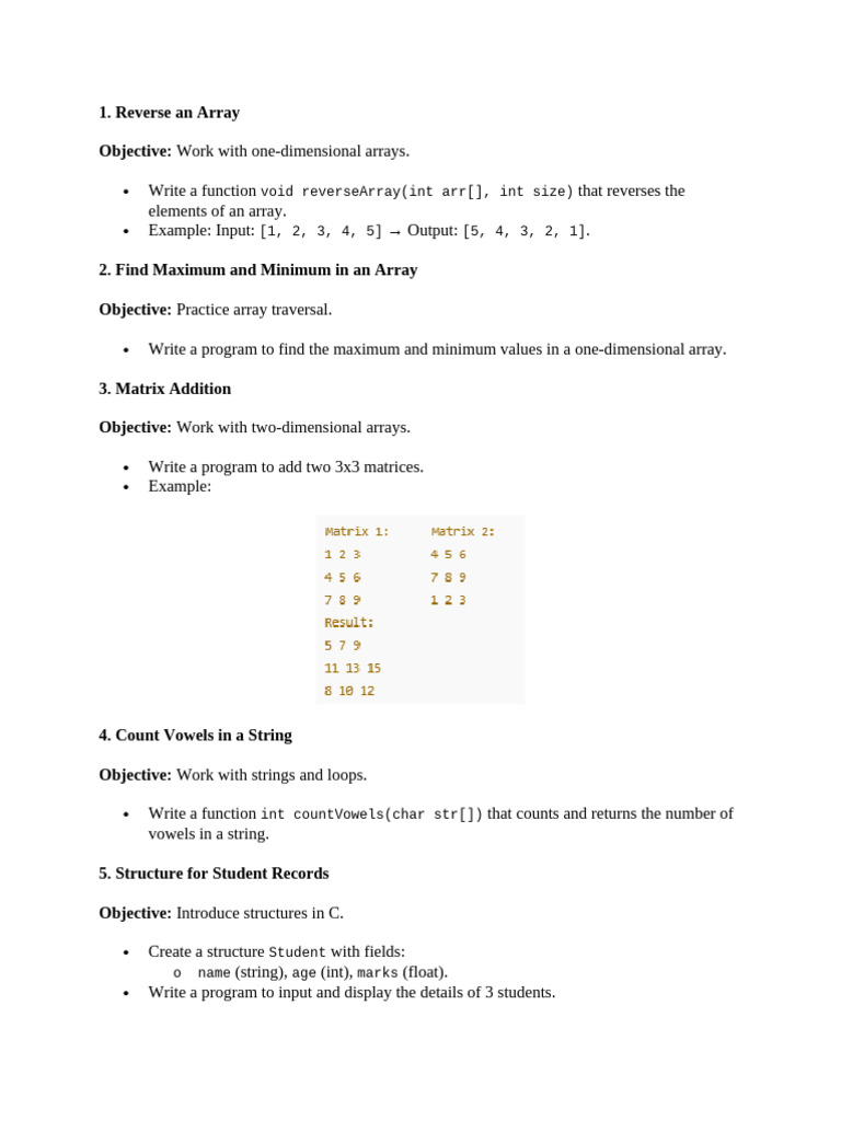 Assignment 4.2 Data Structures | PDF | Matrix (Mathematics) | String ...