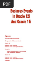 Business Events On R12 and 11i