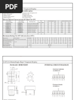 5641AS Four Digit Display Datasheet | PDF | Color | Materials Science