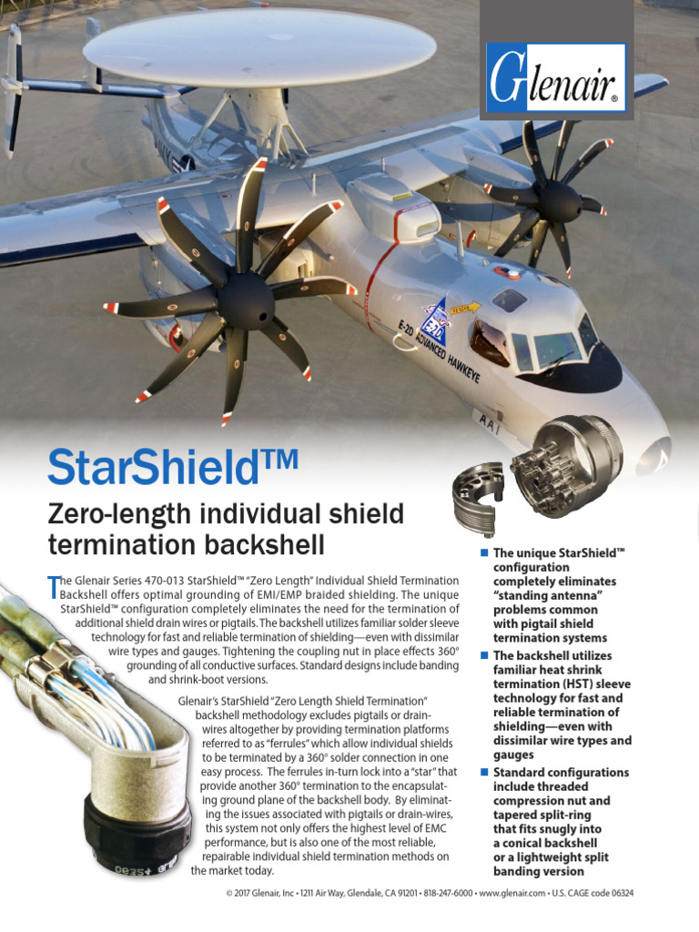 Star Shield Zero Length Individual Termination Backshells | PDF ...