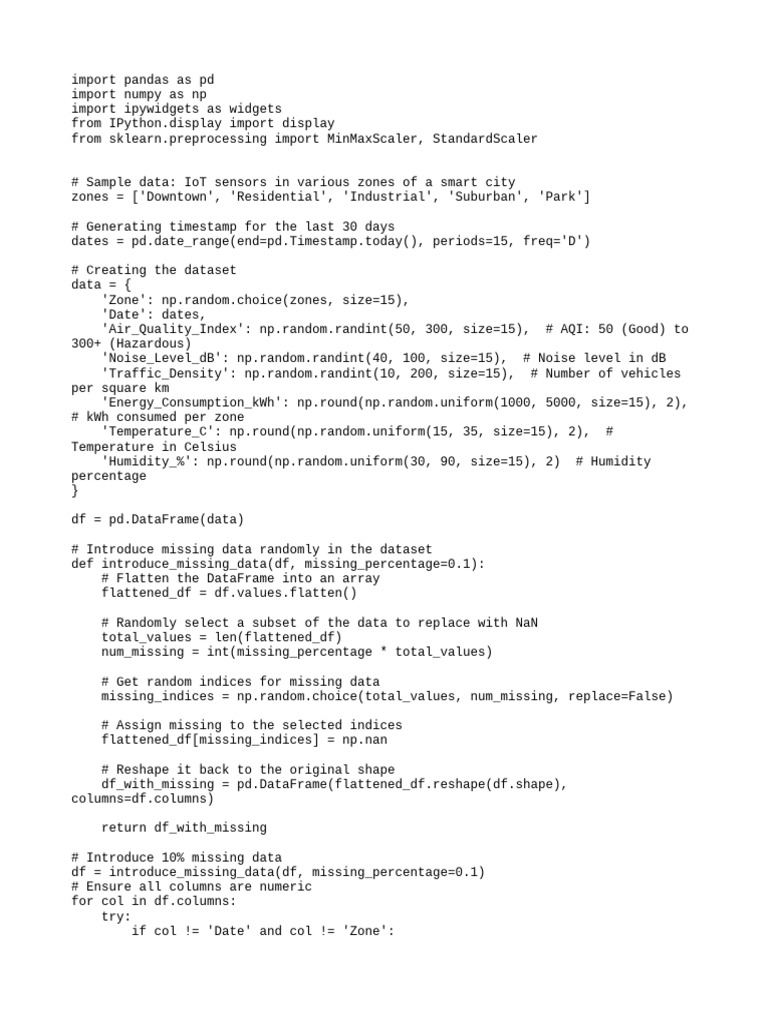 Smart City Data Analysis Tools | PDF
