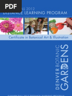 Download 2012 Summer - Fall Distance Learning Program for Denver Botanic Gardens Botanical Art and Illustration Program by Mervi Hjelmroos-Koski SN93703587 doc pdf