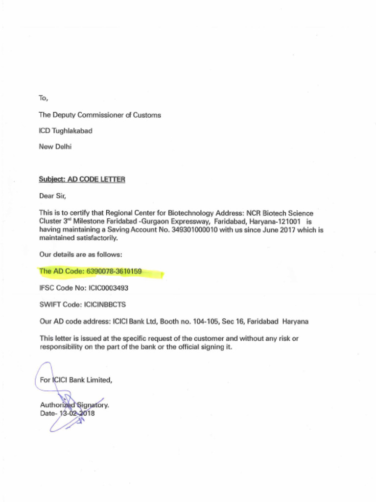 Ad Code Details | PDF