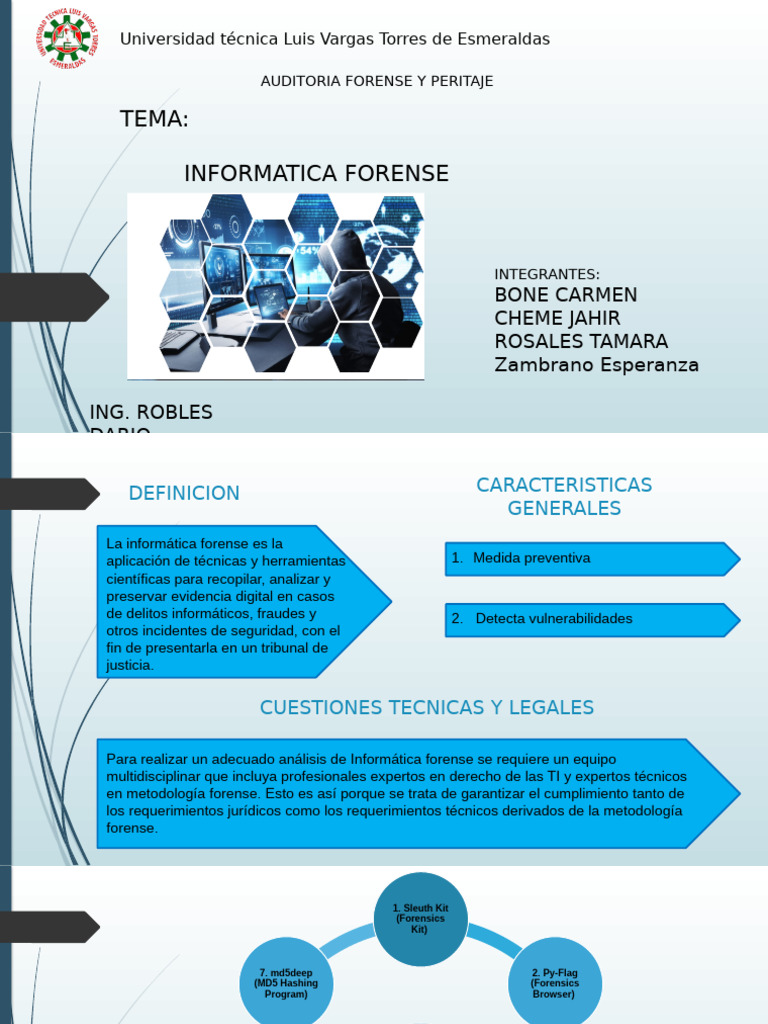Informática Forense: Herramientas y Métodos | PDF | Informática forense ...
