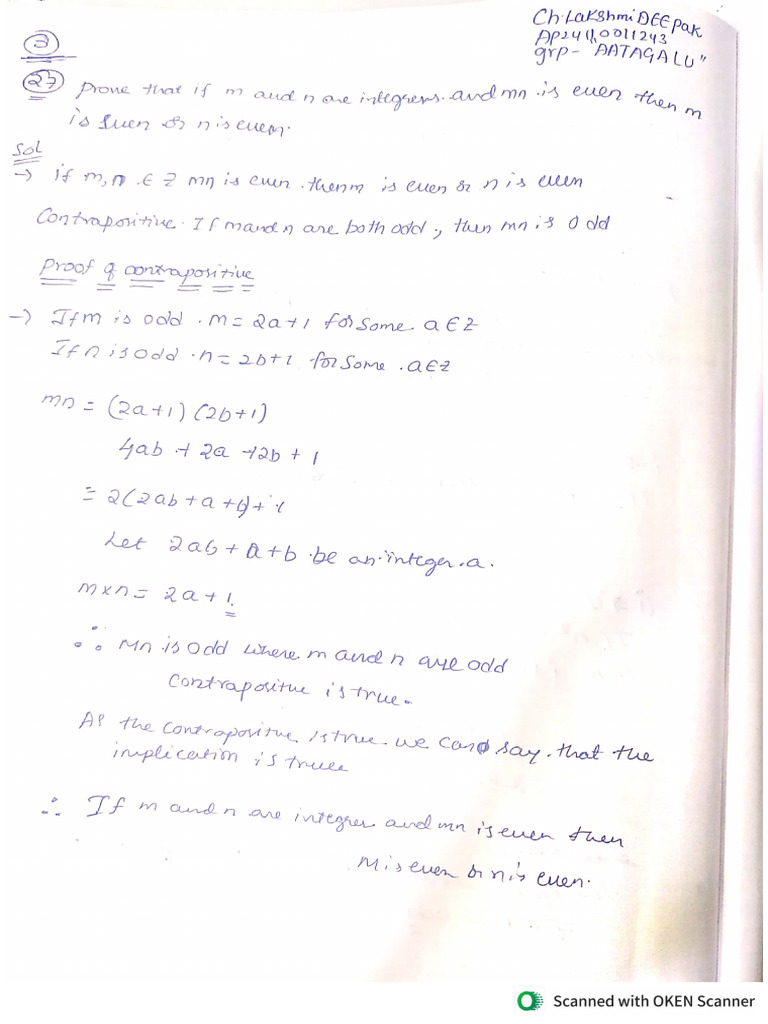 Maths Assignment 1 | PDF